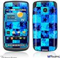 LG Vortex Skin - Blue Star Checkers