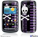 LG Vortex Skin - Skulls and Stripes 6