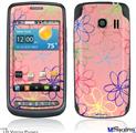 LG Vortex Skin - Kearas Flowers on Pink