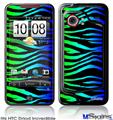 HTC Droid Incredible Skin - Rainbow Zebra