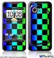 HTC Droid Incredible Skin - Rainbow Checkerboard