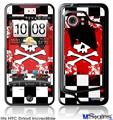 HTC Droid Incredible Skin - Emo Skull 5