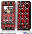 HTC Droid Incredible Skin - Goth Punk Skulls