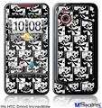 HTC Droid Incredible Skin - Skull Checker