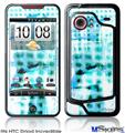 HTC Droid Incredible Skin - Electro Graffiti Blue