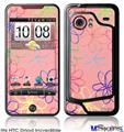 HTC Droid Incredible Skin - Kearas Flowers on Pink