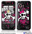 HTC Droid Incredible Skin - Girly Skull Bones