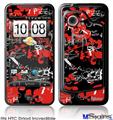 HTC Droid Incredible Skin - Emo Graffiti