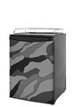 Kegerator Skin - Camouflage Gray (fits medium sized dorm fridge and kegerators)