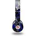 WraptorSkinz Skin Decal Wrap compatible with Beats Solo HD (Original) Baja 0003 Royal Blue (HEADPHONES NOT INCLUDED)
