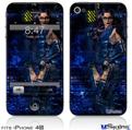 iPhone 4S Decal Style Vinyl Skin - Kathy Gold - Scifi