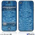 iPhone 4S Decal Style Vinyl Skin - Tie Dye Spine 103