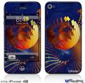 iPhone 4S Decal Style Vinyl Skin - Genesis 01