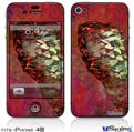 iPhone 4S Decal Style Vinyl Skin - Sirocco