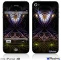 iPhone 4S Decal Style Vinyl Skin - Tiki