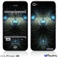 iPhone 4S Decal Style Vinyl Skin - Titan