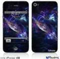 iPhone 4S Decal Style Vinyl Skin - Black Hole