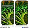 iPhone 4S Decal Style Vinyl Skin - Broccoli