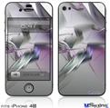 iPhone 4S Decal Style Vinyl Skin - Crinkle