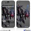 iPhone 4S Decal Style Vinyl Skin - Julia Variation