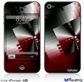 iPhone 4S Decal Style Vinyl Skin - Positive Three