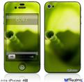 iPhone 4S Decal Style Vinyl Skin - Swirls