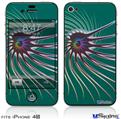 iPhone 4S Decal Style Vinyl Skin - Flagellum