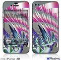 iPhone 4S Decal Style Vinyl Skin - Fan