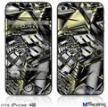 iPhone 4S Decal Style Vinyl Skin - Like Clockwork