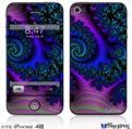 iPhone 4S Decal Style Vinyl Skin - Many-Legged Beast