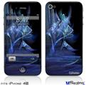 iPhone 4S Decal Style Vinyl Skin - Midnight