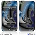 iPhone 4S Decal Style Vinyl Skin - Plastic