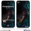 iPhone 4S Decal Style Vinyl Skin - Thunder