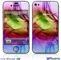 iPhone 4S Decal Style Vinyl Skin - Burst