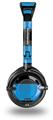 Skull Stripes Blue Decal Style Skin fits Skullcandy Lowrider Headphones (HEADPHONES  SOLD SEPARATELY)