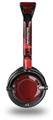 Bokeh Music Red Decal Style Skin fits Skullcandy Lowrider Headphones (HEADPHONES  SOLD SEPARATELY)