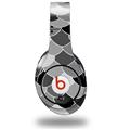 WraptorSkinz Skin Decal Wrap compatible with Beats Studio (Original) Headphones Scales Black Skin Only (HEADPHONES NOT INCLUDED)