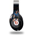 WraptorSkinz Skin Decal Wrap compatible with Beats Studio (Original) Headphones Police Dept Pin Up Girl Skin Only (HEADPHONES NOT INCLUDED)