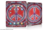 iPad Skin - Tie Dye Peace Sign 105 (fits iPad2 and iPad3)