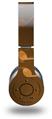 WraptorSkinz Skin Decal Wrap compatible with Beats Wireless (Original) Headphones Bokeh Music Orange Skin Only (HEADPHONES NOT INCLUDED)