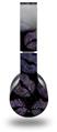 WraptorSkinz Skin Decal Wrap compatible with Beats Wireless (Original) Headphones Purple And Black Lips Skin Only (HEADPHONES NOT INCLUDED)