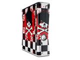 Emo Skull 5 Decal Style Skin for XBOX 360 Slim Vertical