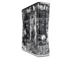 Graffiti Grunge Skull Decal Style Skin for XBOX 360 Slim Vertical