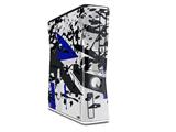 Baja 0018 Blue Royal Decal Style Skin for XBOX 360 Slim Vertical