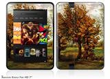 Vincent Van Gogh Autumn Landscape With Four Trees Decal Style Skin fits 2012 Amazon Kindle Fire HD 7 inch