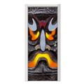 Tiki God 01 Door Skin (fits doors up to 34x84 inches)