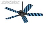 Stripes Blue - Ceiling Fan Skin Kit fits most 52 inch fans (FAN and BLADES SOLD SEPARATELY)