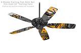 Baja 0032 Orange - Ceiling Fan Skin Kit fits most 52 inch fans (FAN and BLADES SOLD SEPARATELY)