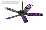 Baja 0032 Purple - Ceiling Fan Skin Kit fits most 52 inch fans (FAN and BLADES SOLD SEPARATELY)