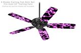 Electrify Hot Pink - Ceiling Fan Skin Kit fits most 52 inch fans (FAN and BLADES SOLD SEPARATELY)